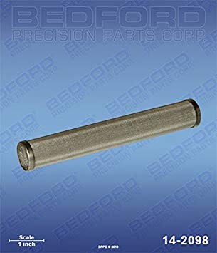 Titan 730-067-10 Bedford 14-2098 Outlet Filter Element, 100 mesh, stainless steel (1587238731811)