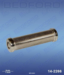 Titan 920-005 Bedford 14-2266 Outlet Filter Element, 100 mesh, no check ball