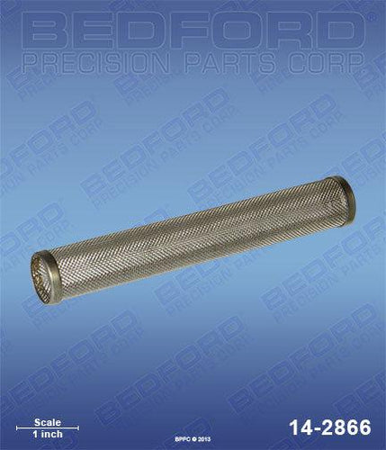 Titan 0508451 Bedford 14-2866 Outlet Filter Element, 30 mesh, stainless steel (1587348439075)