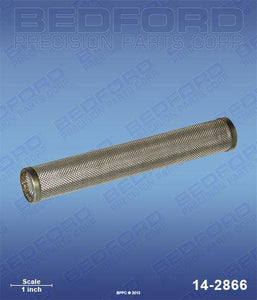 Titan 0508451 Bedford 14-2866 Outlet Filter Element, 30 mesh, stainless steel (1587348439075)