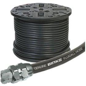 Binks 71-3383 25 feet of 1/4" Fluid Hose with 3/8" NPS Connections
