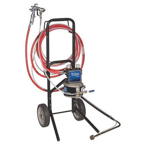Triton Aluminum AirPro Wood Application Spray Packages 100 PSI @ 8.5 GPM Air-Powered Sprayer - Cart Mount