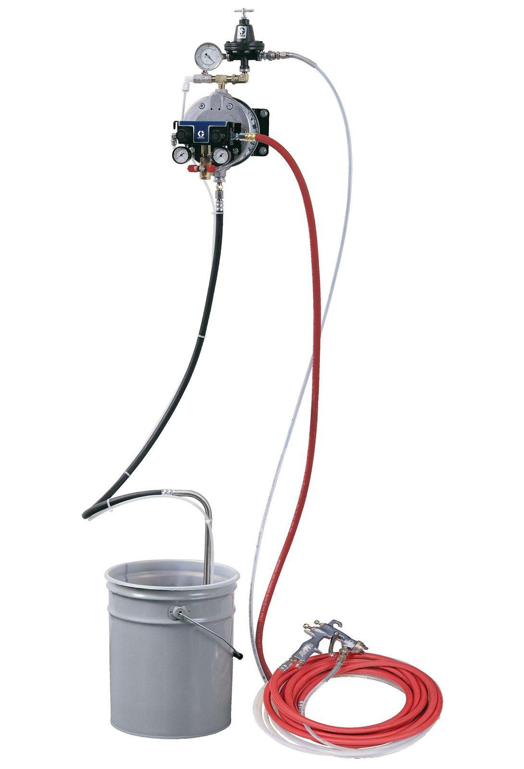 Triton Stainless Steel 100 PSI @ 8.5 GPM Bare Package Air-Powered Sprayer - Wall Mount