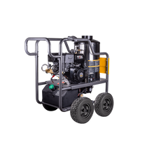 Load image into Gallery viewer, BE 4000 PSI @ 4.0 GPM DD Hot Water Pressure Washer (w/ Powerease 420 Engine &amp; AR Triplex Pump)