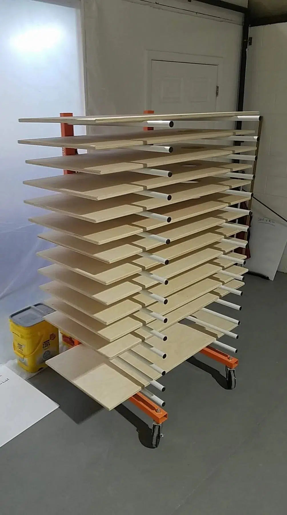 Cabinet Painting Drying Rack