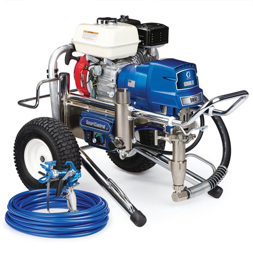 Graco GMAX II 5900 Standard Series 3300 PSi @ 1.60 GPM Gas Airless Sprayer - Lo-Boy
