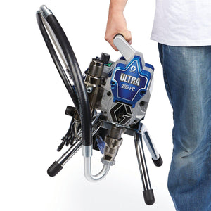 Graco 395 Ultra Pro Contractor 3300 PSI @ 0.54 GPM Electric Airless Paint Sprayer - Stand