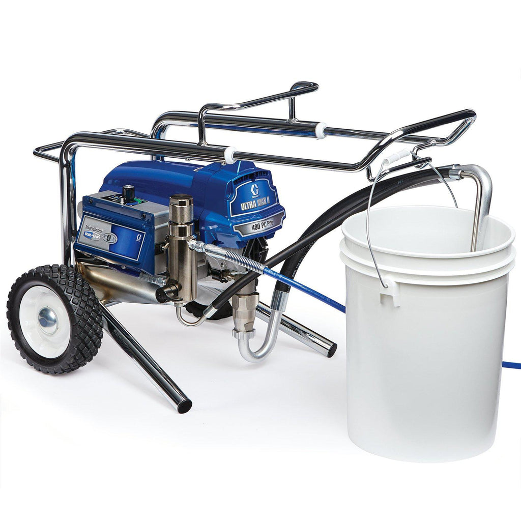 Graco Ultra Max II 490 PC 3300 PSI @ .54 GPM Electric Airless Sprayer - Lo Boy