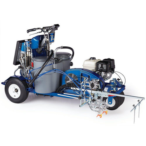 Graco LineLazer V 250DC HP Automatic Series 3300 PSI @ 2.50 GPM Self-Propelled Gas Hydraulic Airless Line Striper w/ 3 Auto Guns