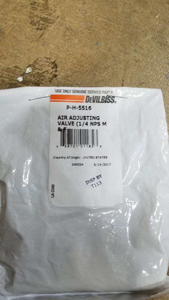 Devilbiss P-H-5516 Air Adjusting Valve