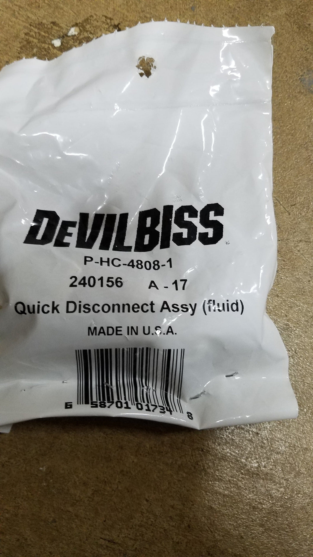 Devilbiss P-HC-4808-1 QD Coupler