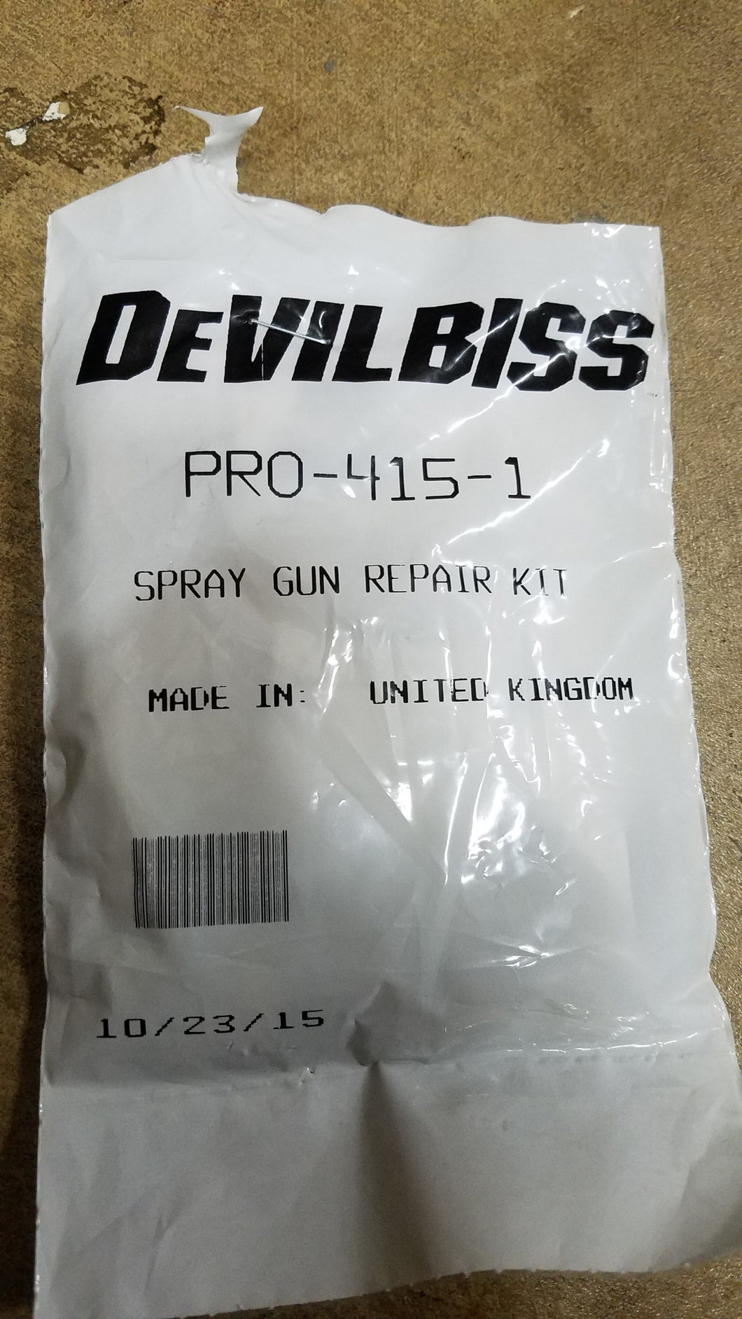 Devilbiss PRO-415-1 Repair Kit