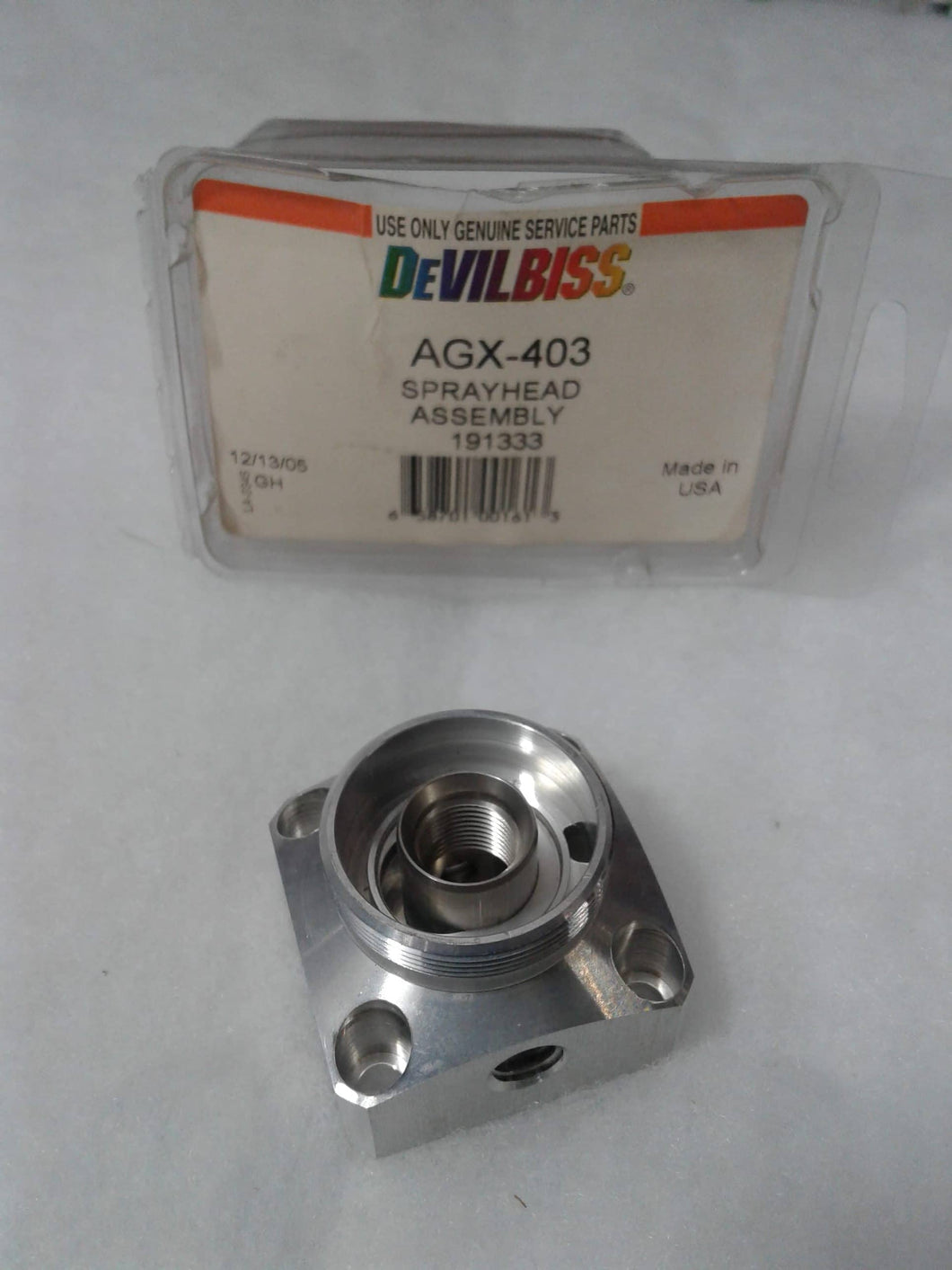 Devilbiss AGX-403 Sprayhead Assembly