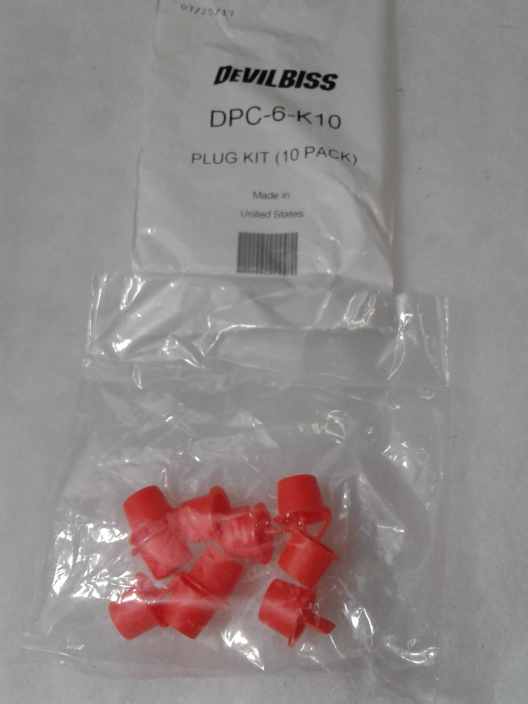 Devilbiss DPC-6-K10 Plug Kit