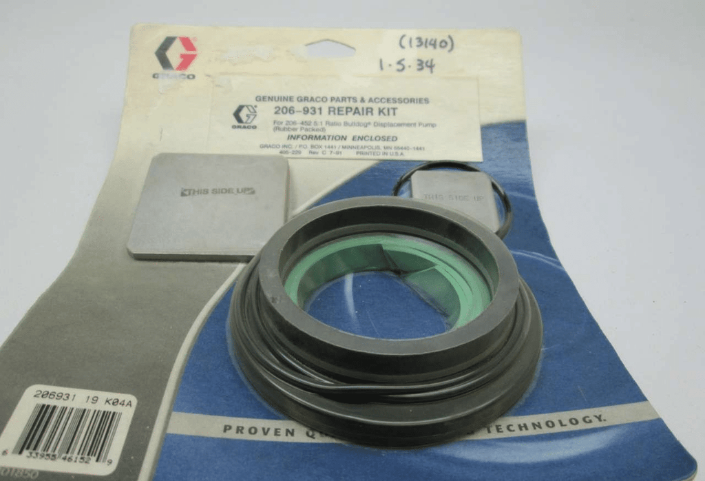 Graco 206-931 Repair Kit for Rubber Packed Pumps (1587226968099)