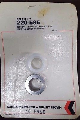 Graco 220-585 Throat Repair Kit with Teflon Packings (1587322355747)