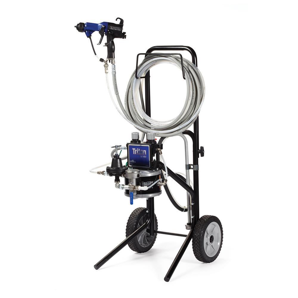 Graco Cart Setup for Triton Diaphragm Spray
