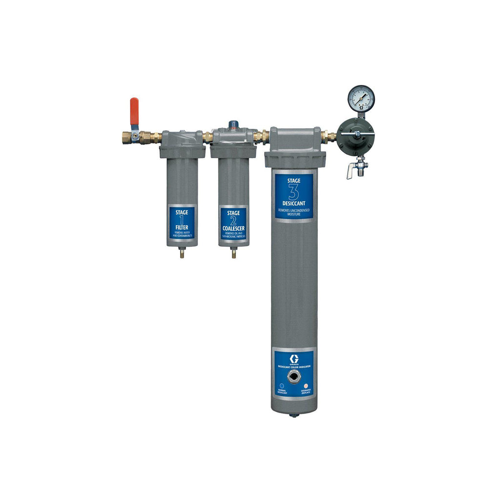 Graco 3-Stage Desiccant Drying System
