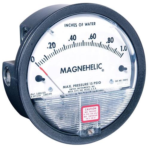 Global Finishing Solutions 242-038 Magnehelic Gauge Range 0-1