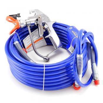 Graco Silver Plus Gun and Hose Kit 50 ft. x 1/4 in. x 3300 PSI Airless Hose, and RAC-5 Tip