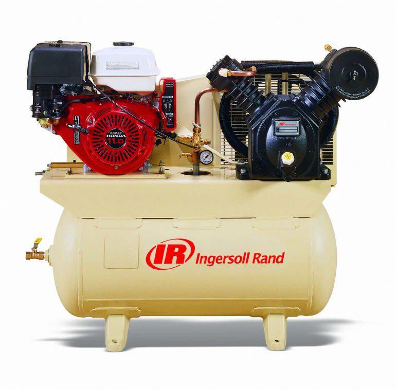 Ingersoll Rand 2475F13GH Single Stage Gas Powered 25 CFM @ 175 PSI Air Compressor