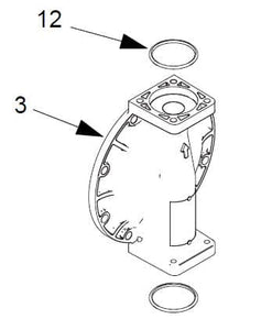 Graco 24C051 Conductive Polypropylene Fluid Cover Kit