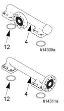 Load image into Gallery viewer, Graco 24C040 Center Flange Outlet Manifold PVDF Kit