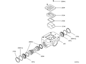 Graco 24K860 Air Valve Repair Kit