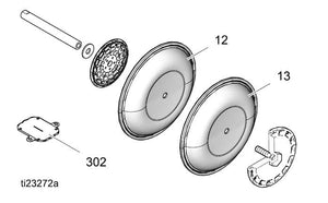 Graco 24V244 Two-Piece Diaphragm Kit