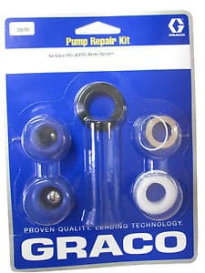 Graco 255-204 Repair Kit with leather and polyethylene packings (1587662487587)