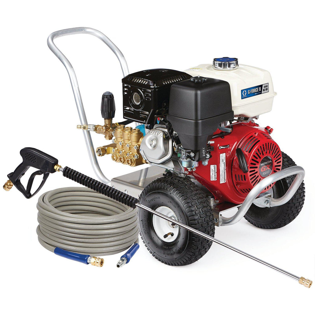 Graco G-Force II 4040 HC-DD Pressure Washer - 4000 PSI @ 4.0GPM - Triplex Pump - Direct Drive