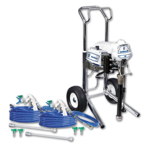 Graco 25R793 SaniSpray HP 130 2-Gun Cart Airless Sprayer - Disinfectant Sprayer