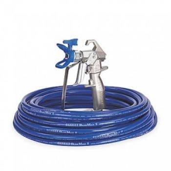 Graco Contractor Gun & Hose Kit 1/4 in.  x 50 ft. BlueMax II Airless Hose (3300 PSI)