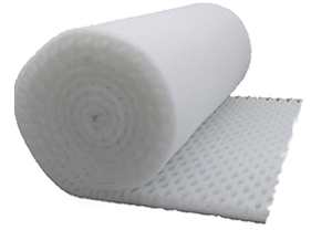 Air Flow Technology  36" x 50' White Paint Pocket Blanket