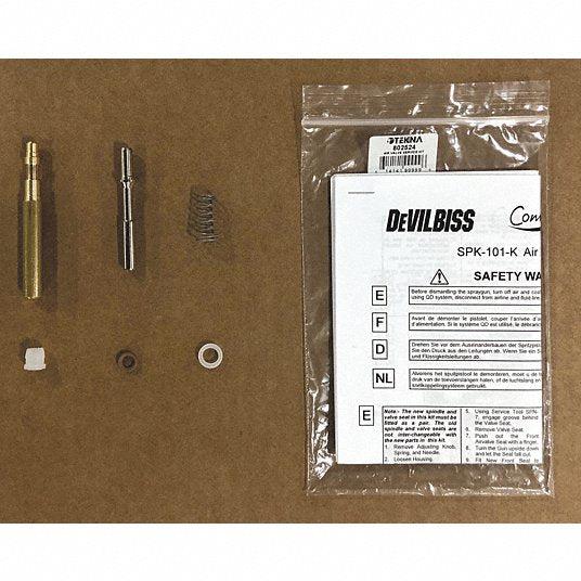 Devilbiss SPK-101-K Compact Spray Gun Air Valve Service Kit