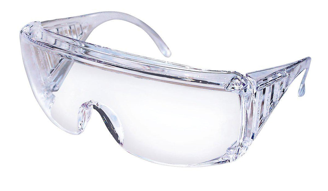 MCR 9800 Yukon Safety Glasses and Visitor Spec Clear Lens, 1 Pair