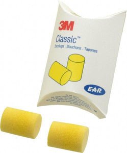3M™ E-A-R™ Classic™ Earplugs 310-1001 - Uncorded - Pillow Pack - 200/BX