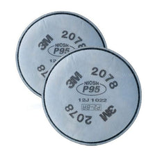 Load image into Gallery viewer, 3M Particulate Filter, Acid Gas, Organic Vapor P95 2078 - 2/PK