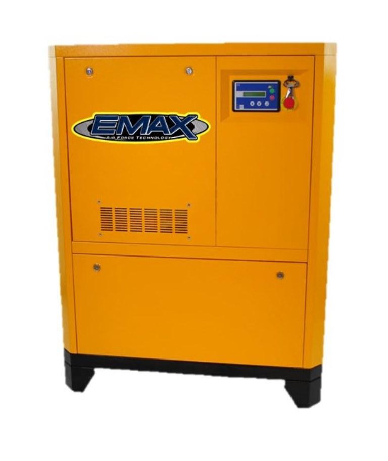 EMAX Industrial Plus 30HP 208/230/460V 3-Phase Direct Drive Rotary Screw Air Compressor (non-VFD )