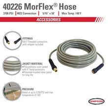 Load image into Gallery viewer, 3700 PSI - 5/16&quot; X 25&#39; Cold Water Pressure Washer Hose by Simpson