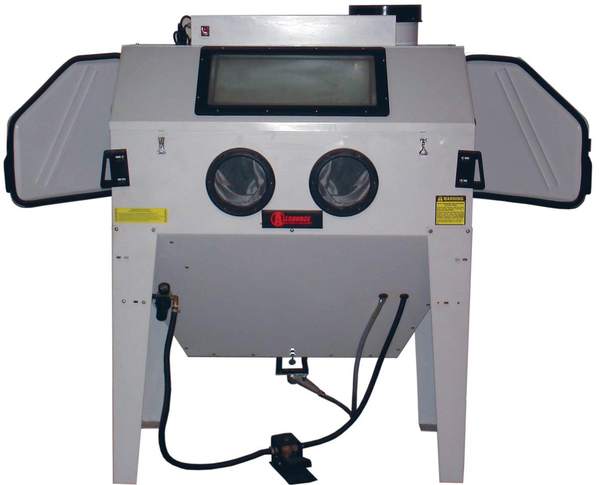 48" Triple Door Sandblast Cabinet