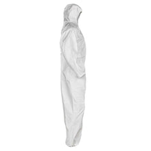 Load image into Gallery viewer, Kimberly Clark Kleenguard A45  Liquid &amp; Particle Protection Surface Prep &amp; Paint Apparel Coveralls - Zipper Front, Elastic Wrists, Ankles &amp; Hood - White - 3XL - 25 Each Case