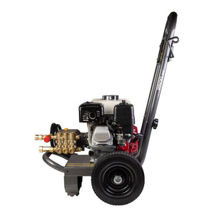 BE B2565HCS 2500 PSI @ 3.0 GPM Direct Drive 196cc Honda Engine Triplex Comet Pump Commercial Gas Pressure Washer