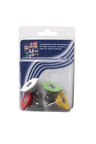 MTM Hydro Stainless Steel 3.5 QC Nozzles - 4/pack