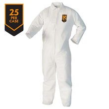 Load image into Gallery viewer, Kimberly Clark Kleenguard A40 Liquid &amp; Particle Protection Apparel Coveralls - Zipper Front, Open Wrists &amp; Ankles - Medium - 25 Each Case
