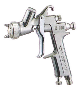 IWATA W-300-081G 0.8 MM Standard Quality Gravity Spray Gun w/ PCG4D-2 400ML 1/4″ Aluminum Cup