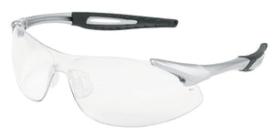 MCR Safety IA1 Series, Silver Frame, Clear Anti-Fog Lens 1/EA