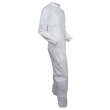 Load image into Gallery viewer, Kimberly Clark Kleenguard A30 Breathable Splash &amp; Particle Protection Apparel Coveralls - Zipper Front w/1&quot; Flap, Elastic Back, Wrists &amp; Ankles - Large - 25 Each Case