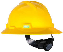 Load image into Gallery viewer, MSA V-Gard® Protective Full-Brim Hard Hats (Fas-Trac III Ratchet) (1587252166691)