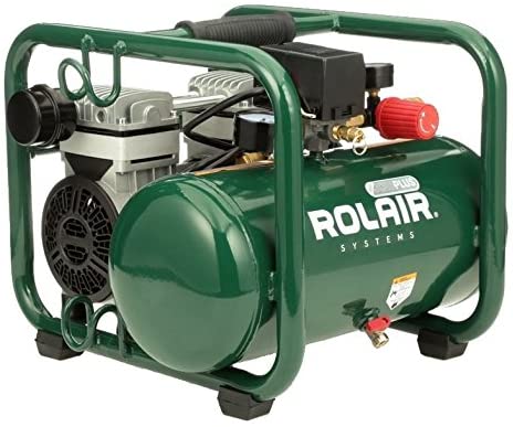 Rolair JC10 Plus 2.5 Gallon Portable Electric Air Compressor for Tires and  Tools 